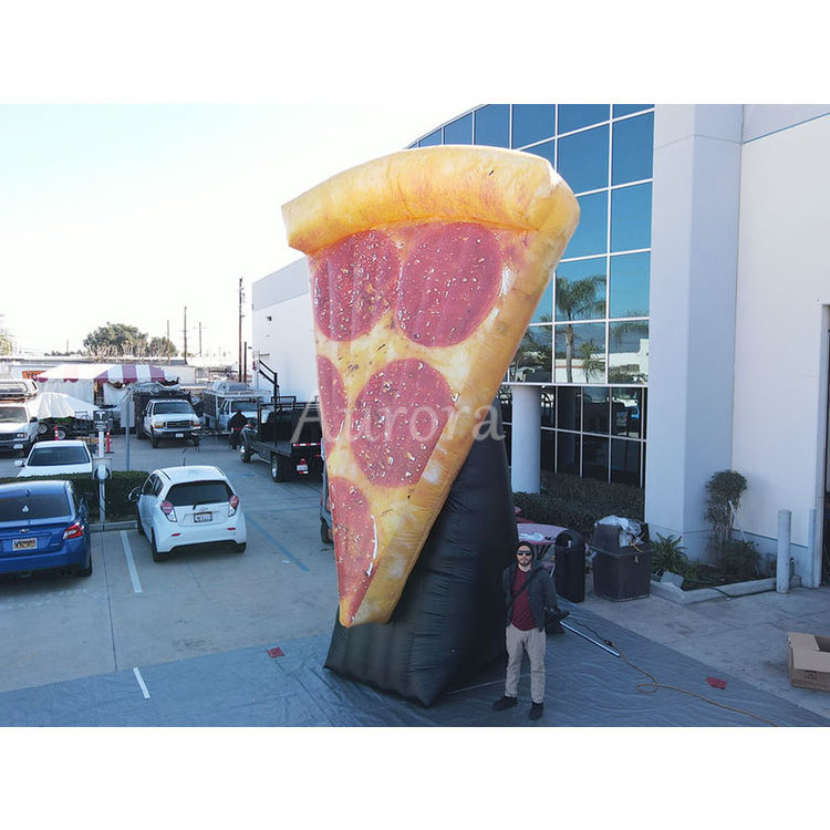 Popular inflatable pizza advertising event advertising inflatable toy soldier bingo in advertising inflatables