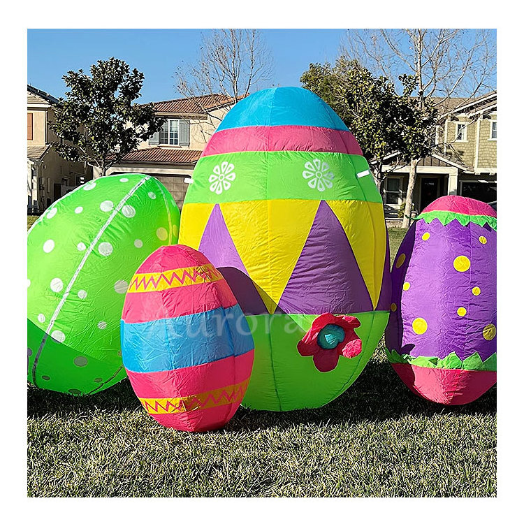 decoration festive jumbo inflatable  easter eggs outdoor  inflatable decoration rabbit for sale