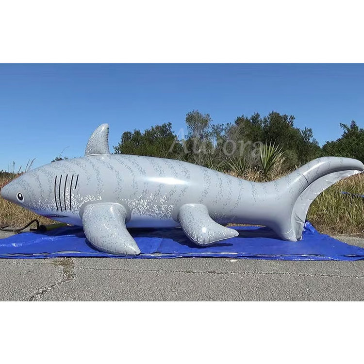 Factory promotional High Quality Advertising Inflatable Dolphin Shark Whale shark inflatable giant shark