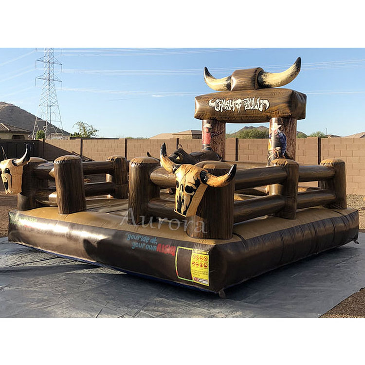 New design mechanical bull riding for sale inflatable gladiator price rodeo mechanical bull