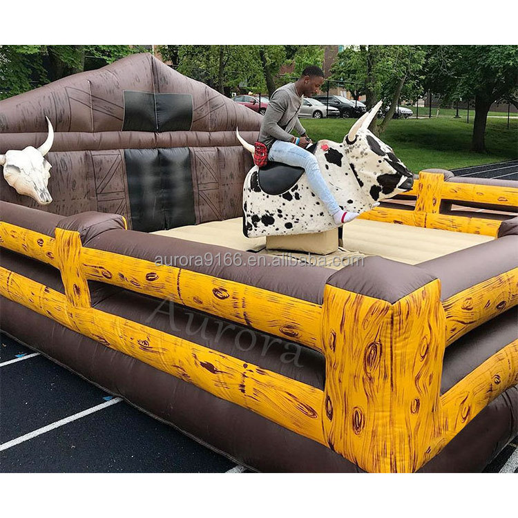 New design mechanical bull riding for sale inflatable gladiator price rodeo mechanical bull