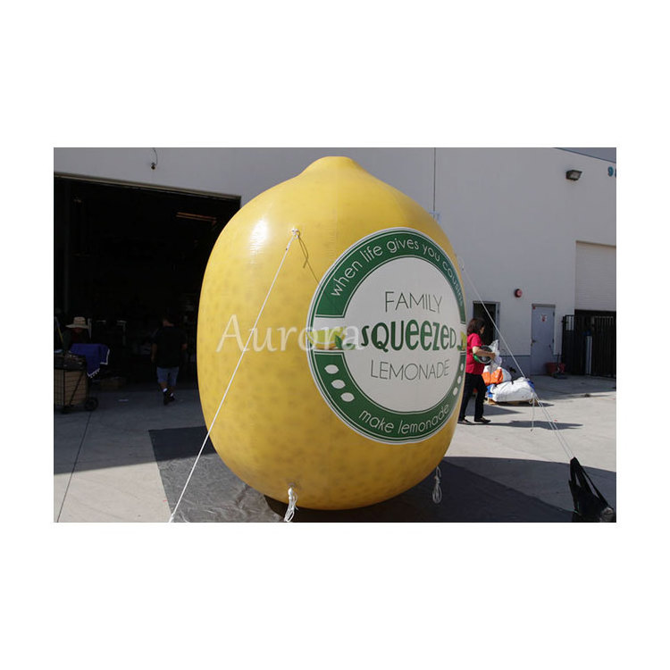 Advertising inflatable fruit balls, giant inflatable raspberries strawberry,Lemon, avocado