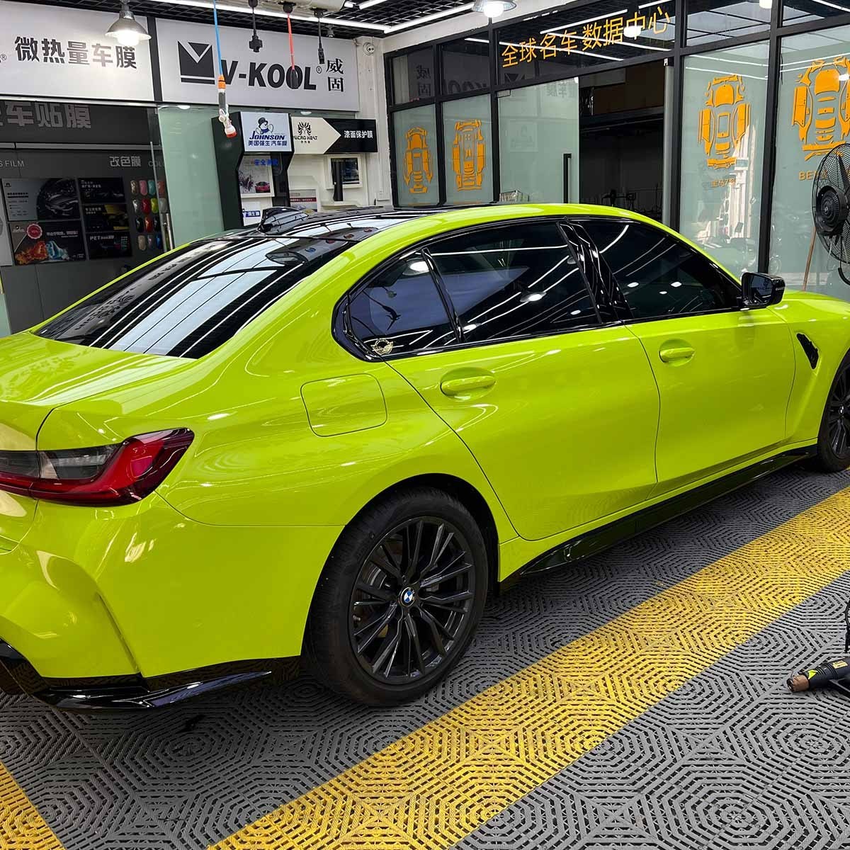 Custom Color Vinyl Wrapping Film Colour Change Vinyl Car Wrapping Film Chameleon green Car Wrap Vinyl Film