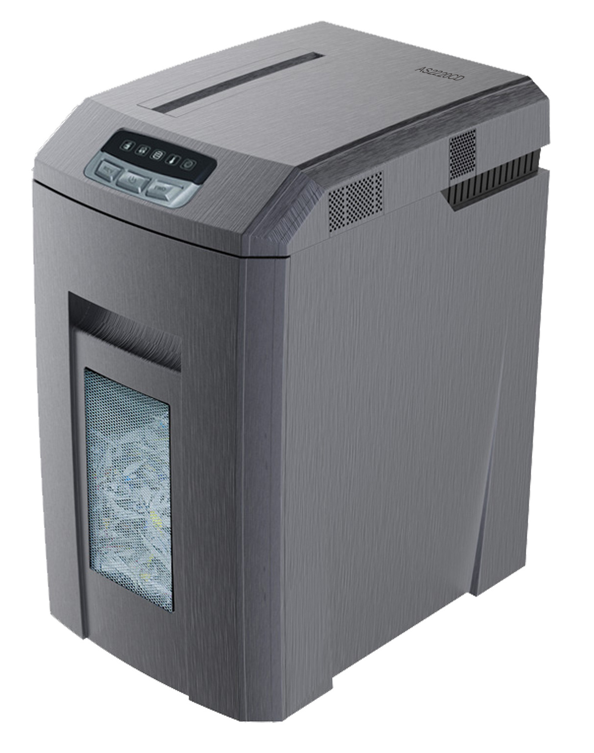 Aurora AS2230CD Plastic Paper Shredder, 22 sheet cross cut Heavy Duty Shredding Office equipment for Office Commercial Shredder