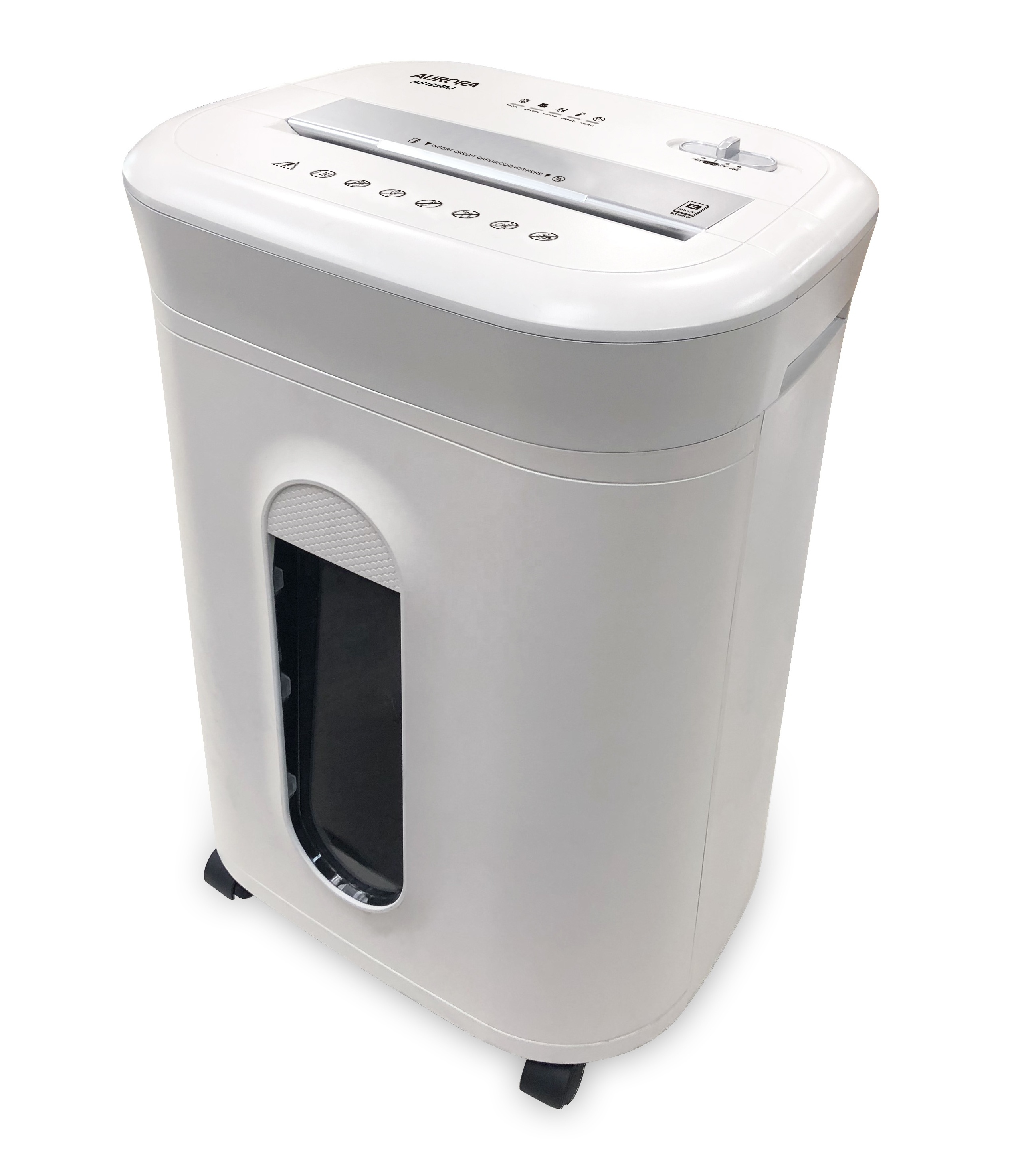 AURORA Micro cut Paper shredder AS1060MQ 10 sheet Micro cut 2 x12mm,Heavy Duty Shreding Office equipment