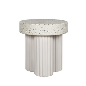 Vietnam Factory Modern Style Concrete Round Coffee Table Decoration Suitable for Any Setting Best Choice Cement Product