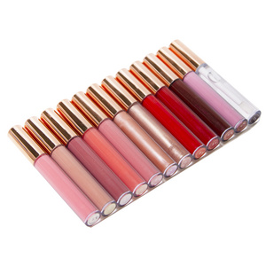 2023 new launch Custom your brand hydrating Private label 16 colors lip gloss vendor