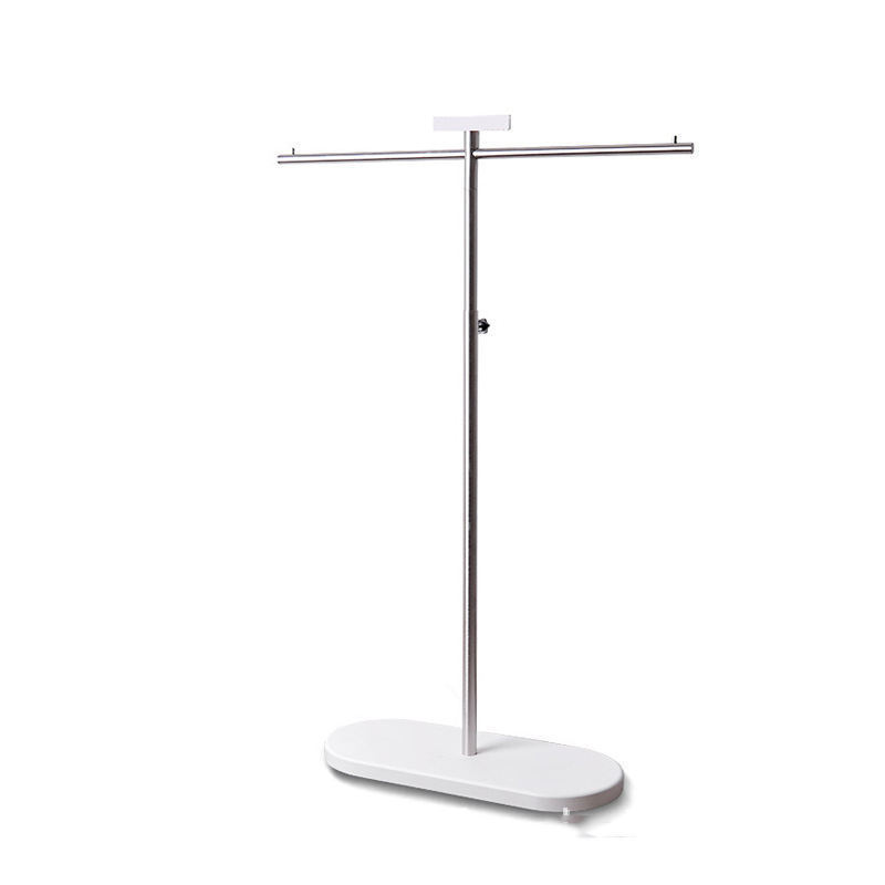 Height adjustable backpack display stand for retail market