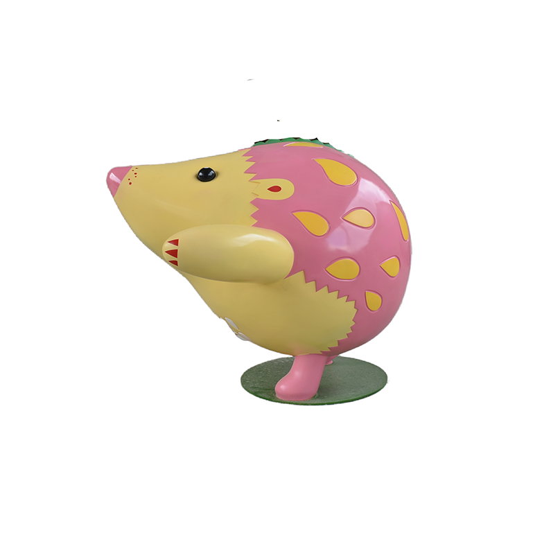 Customized Hedgehog Special Animal Decoration Craft Gift Hedgehog Decoration Resin Statue