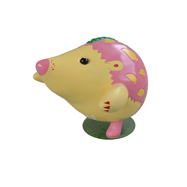 Customized Hedgehog Special Animal Decoration Craft Gift Hedgehog Decoration Resin Statue