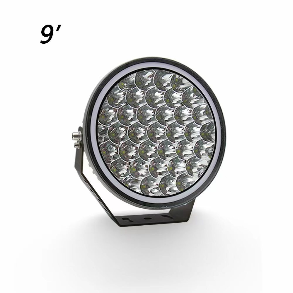 Super bright Spot LED work light 9 inch 185W offroad led light for Off road Car Truck Tractor Boat Trailer 4x4