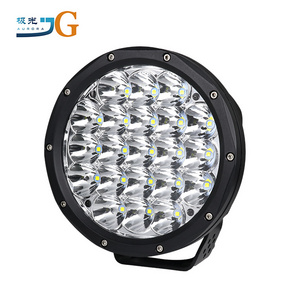 2023 Aurora Super Bright 384W Car Led Work Light Truck Off-road Spotlight 4x4 8" inch Round Led Driving Light