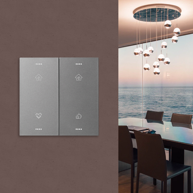 Teejoin key slide & knx manette alarm kailh z wave wifi interruptores light switch link on/off set touch switch tuya