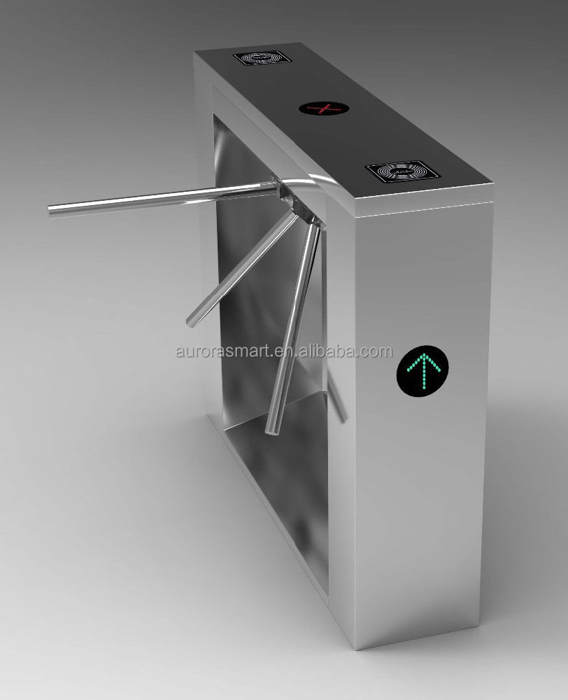 Automated Security Entrance Rfid Tripod Turnstile Control System