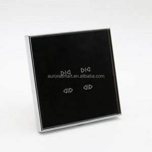 Tijio K7 Series Zigbee & WIFI Z-wave 3 Gangs Smart Home Touch Tempered Glass Panel Switches