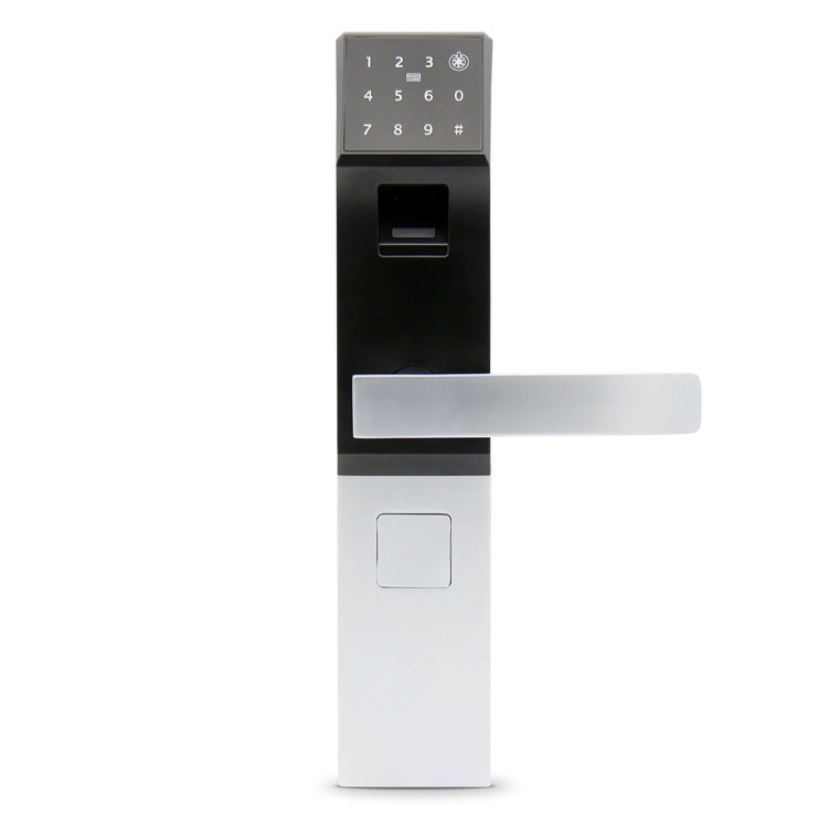 Zigbee Smart fingerprint door lock with Card, Password for home security system