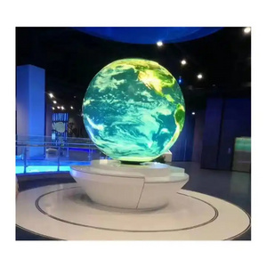 P2 P2.5 P4 1M Indoor Spherical Led Video Display 360 Ball Led Screen Round Advertising Sphere Shape Led Wall Screen Oem Factory