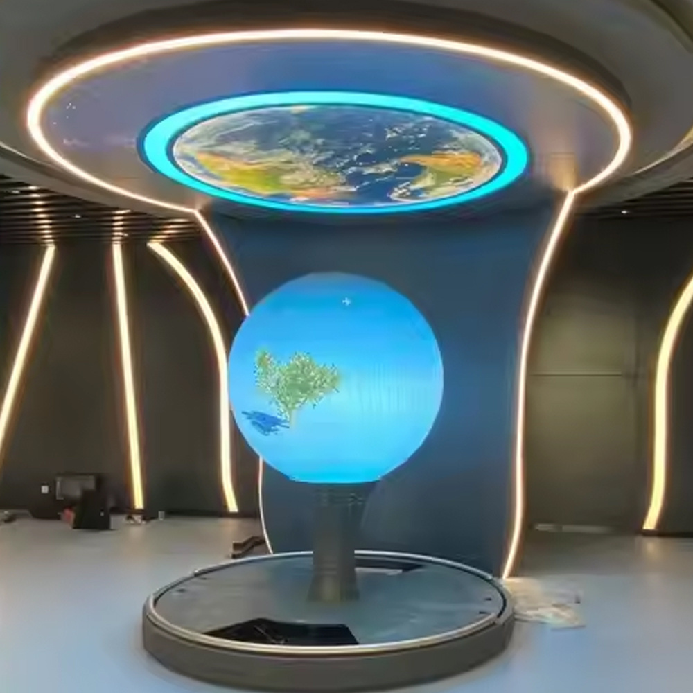 P2 P2.5 P4 1M Indoor Spherical Led Video Display 360 Ball Led Screen Round Advertising Sphere Shape Led Wall Screen Oem Factory