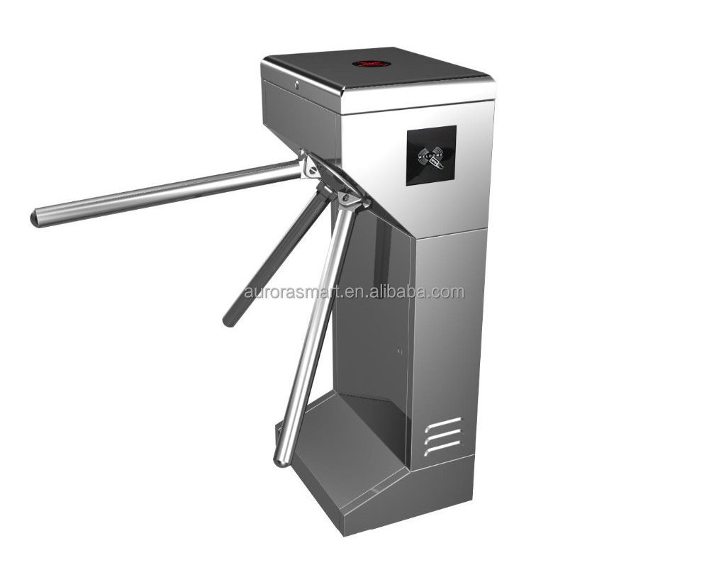 Automated Security Entrance Rfid Tripod Turnstile Control System