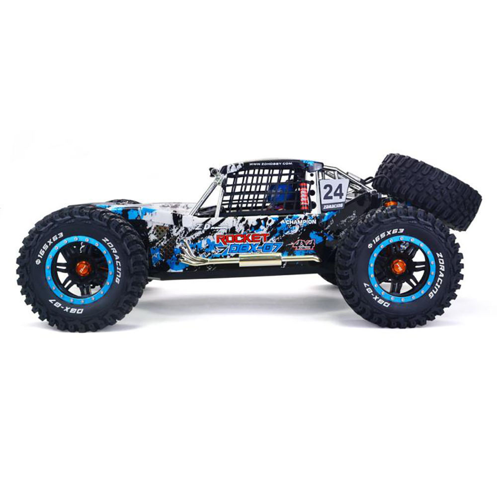 2023 RACING DBX-07 Car 1/7 80km/h Power Desert Truck 4WD Off-road RC Buggy Car 6S Brushless RC Remote Control Car Vehicle