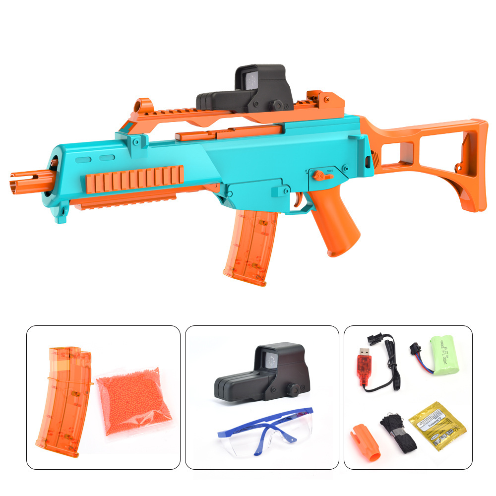 Cool Machine Blaster Durable  Real Experience Machine Free Ak47 Toy Gun Water Bullet Gun Shooting Toy Gun With Plastic Bullets