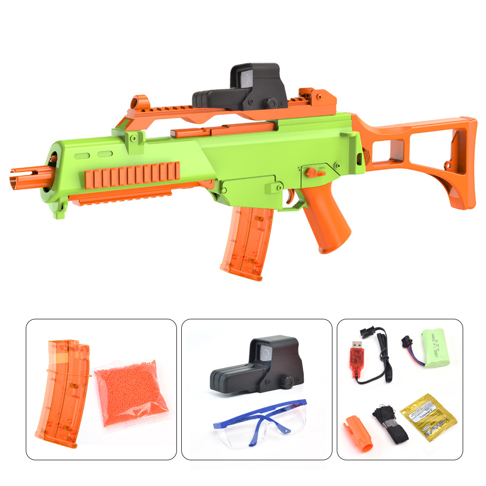 Cool Machine Blaster Durable  Real Experience Machine Free Ak47 Toy Gun Water Bullet Gun Shooting Toy Gun With Plastic Bullets