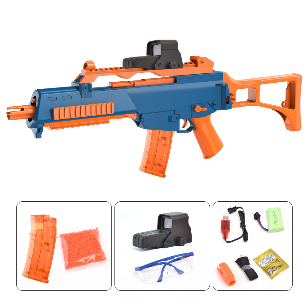 Cool Machine Blaster Durable  Real Experience Machine Free Ak47 Toy Gun Water Bullet Gun Shooting Toy Gun With Plastic Bullets