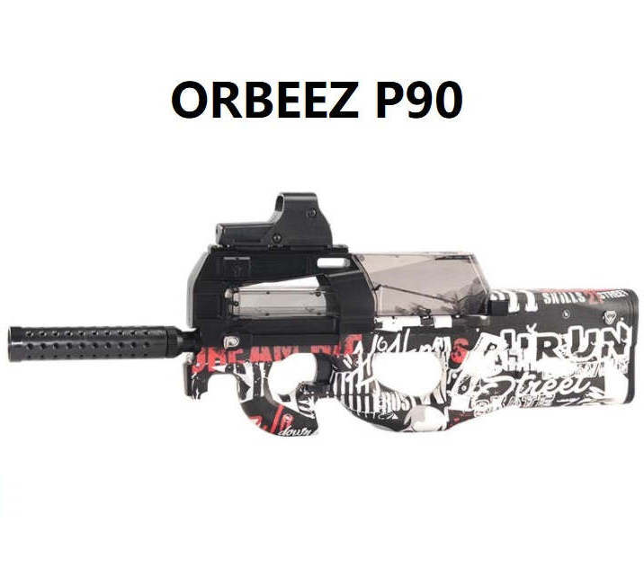 2023  P90 Pink 150-180fps long distance splatter gel ball blaster gun7mm 8mm Water Beads Gel Ball Blaster Toy Gun Fighting Sho