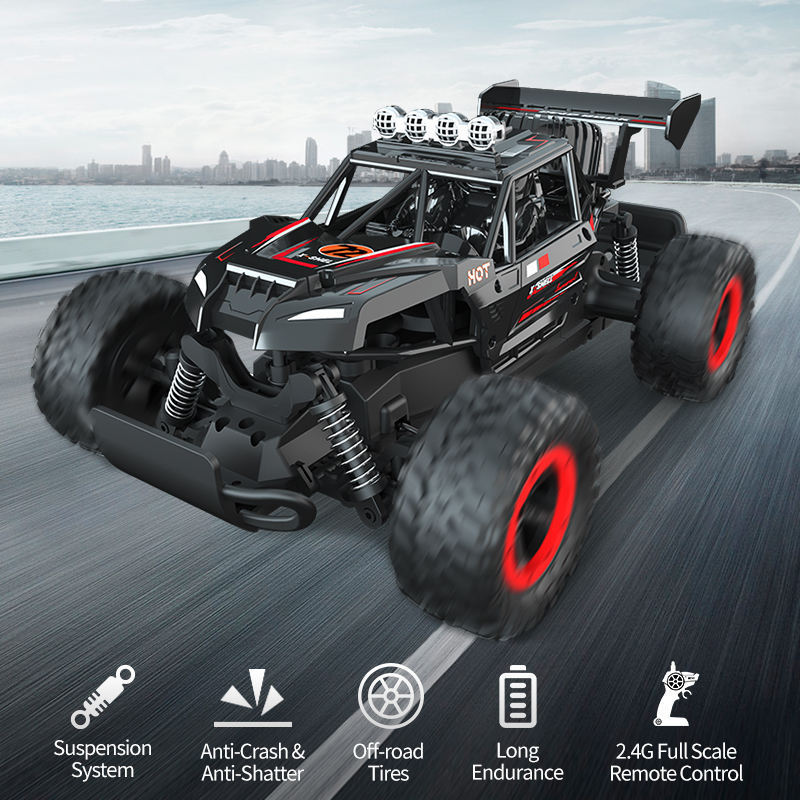 Hot Sell Climbing RC Vehicle Car 36km/h High Speed 2.4G Off-Road Remote Control Racing Stunt Cars Waterproof