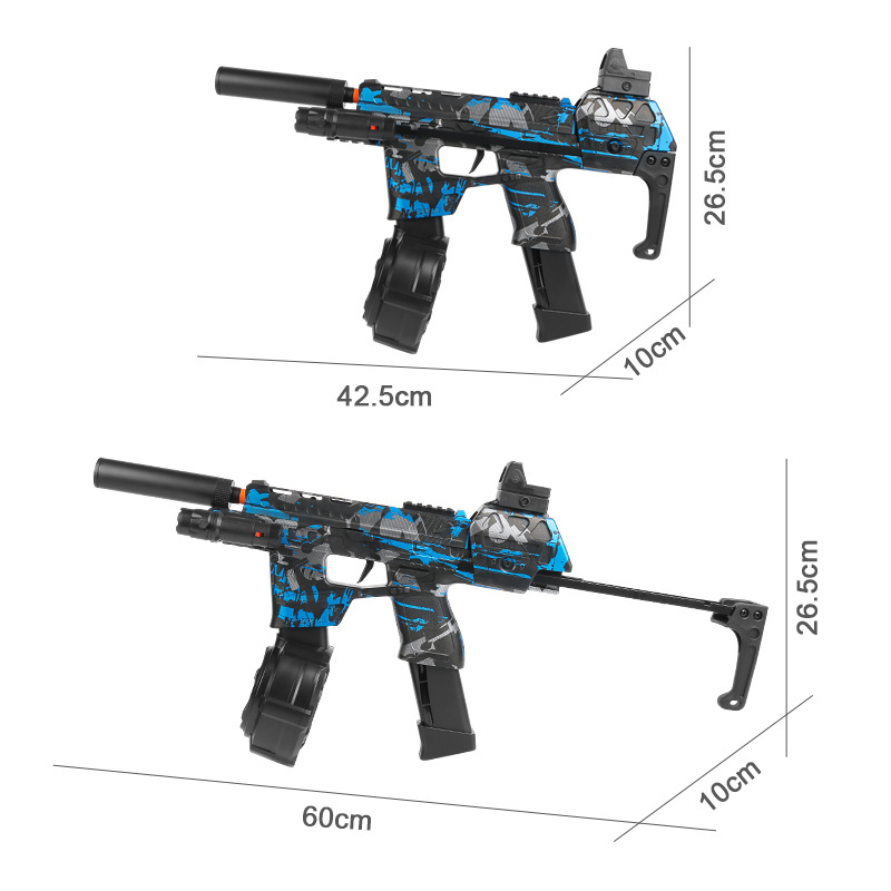 Tiktok Hot Selling MP17 Blaster Toy Guns For Boys Electric Automatic Splatter Gel Ball Orbeezs Gun Play Shooting Outdoor Games