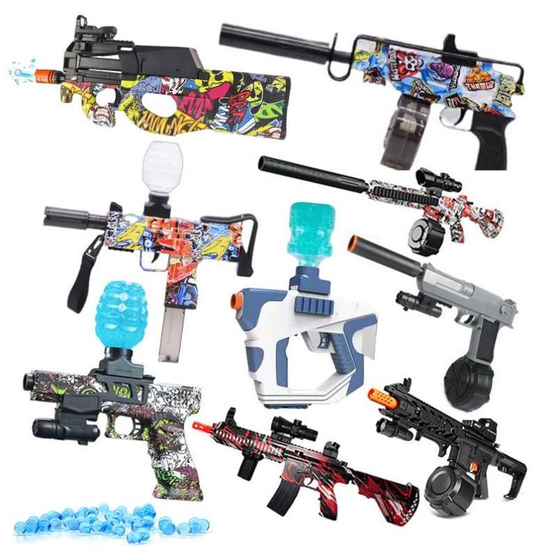 Electric J11 Pest Water Gel Blaster Pistol Lighter Holster Gun Real Bb Metal Beads Holster Airsoft Pistol For Adults Kids