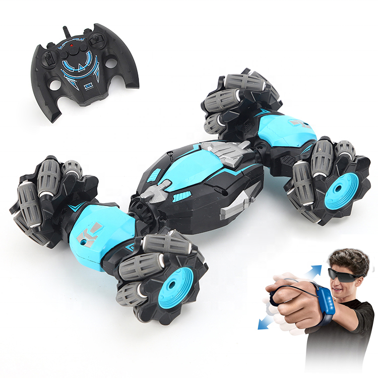 OEM High Speed Electric Cars Large Size  Electric LED Hand Control Gesture Sensing Radio Control Toy Stunt RC Car