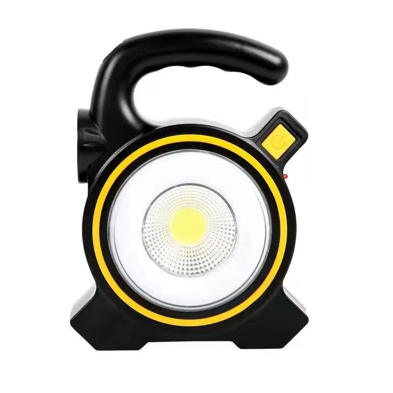 Solar COB work light USB charging outdoor portable light flashlight mobile phone emergency charging inspection light horse lamp