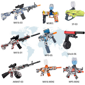 Ak Water Ball Spatter Shooter Gun Rechargeable  Water Gel Ball Orbeezs Gun With Gell Orbi Beads Pistolas De Hidrogel