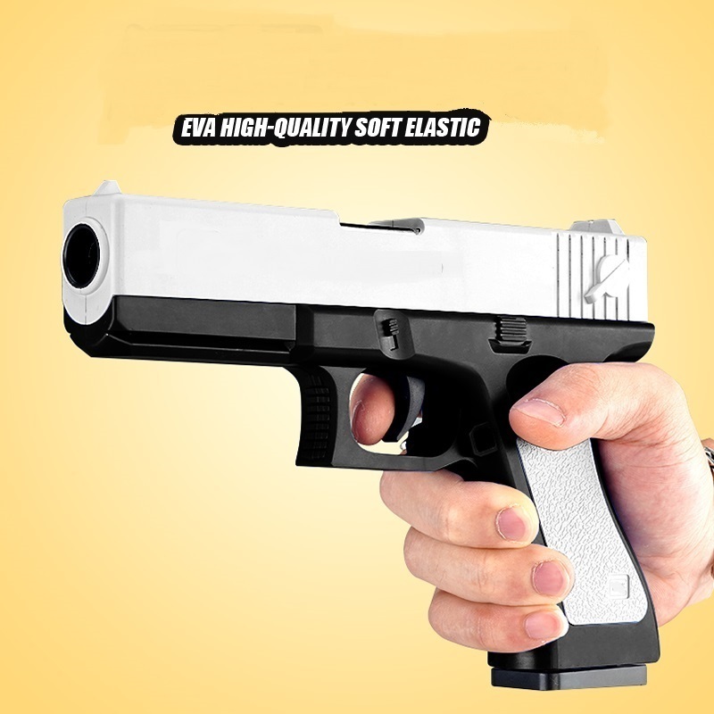 2023  hot selling toy guns soft bullet wholesale golden plastic toy pistol supplier shipping forwarder for guns