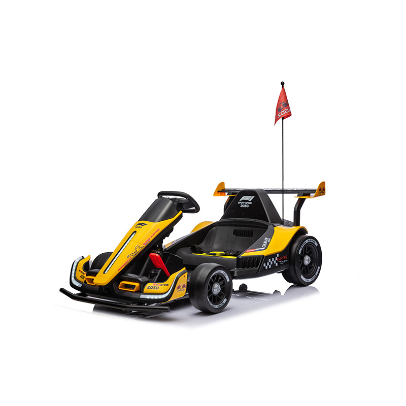 360 degree children's ride on electric go kart 24V charging drift car four-wheel rechargeable toys racing car change timing