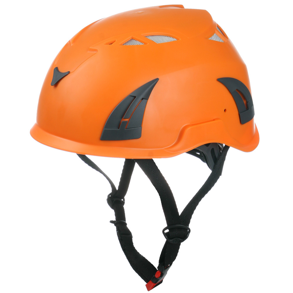 CE standards retard custom lightweight safety helmet with 4 point suspension system