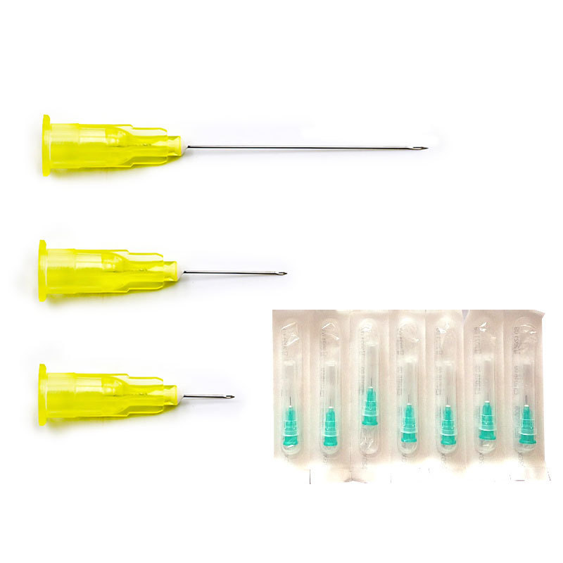 Wholesale Medical disposable mesotherapy gun prp injector multi needles 30G 4mm 6mm Safety hypodermic needle syringe