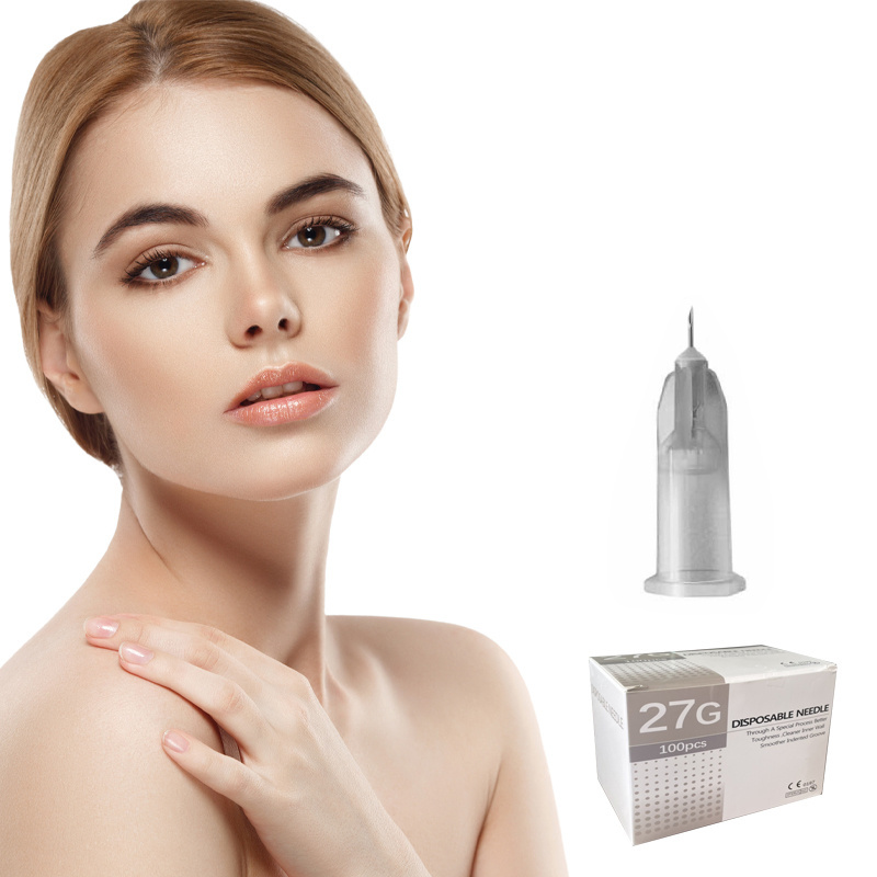 Mesotherapy korean sterile sizes 25g 27g 30g 31g 32g disposable hypodermic needle injector meso needles