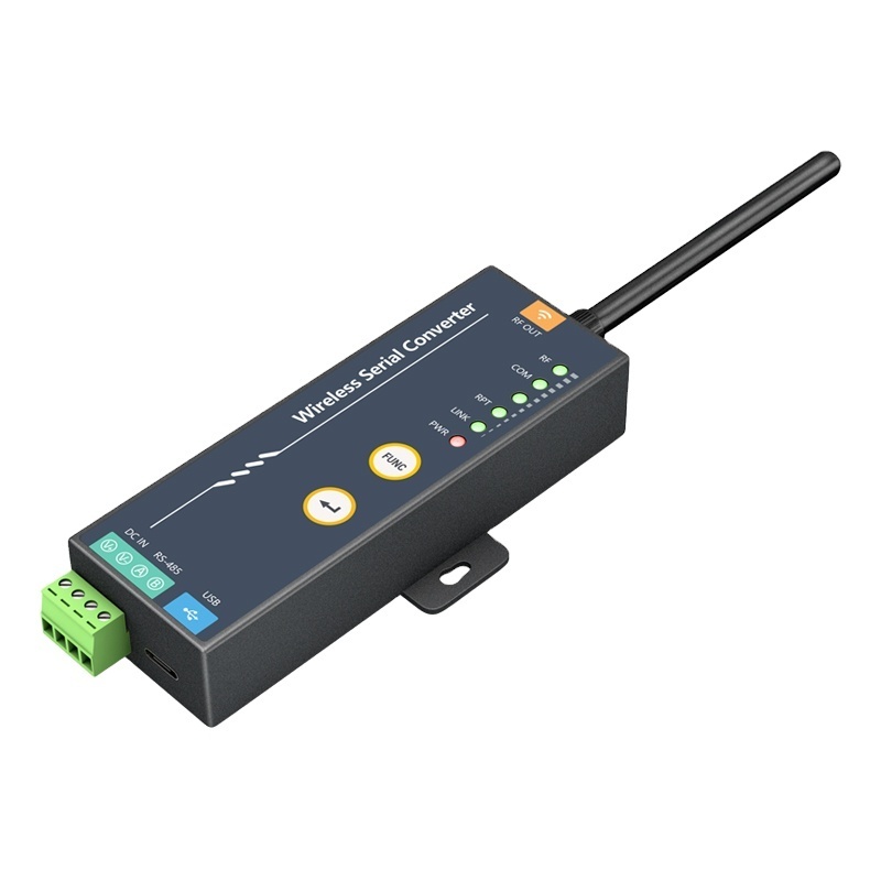 Aurtron CC10LD DTU RS232/RS485 to LoRa Converter Long Distance Wireless Digital Radio 433MHz Data Transmission LoRawan Module