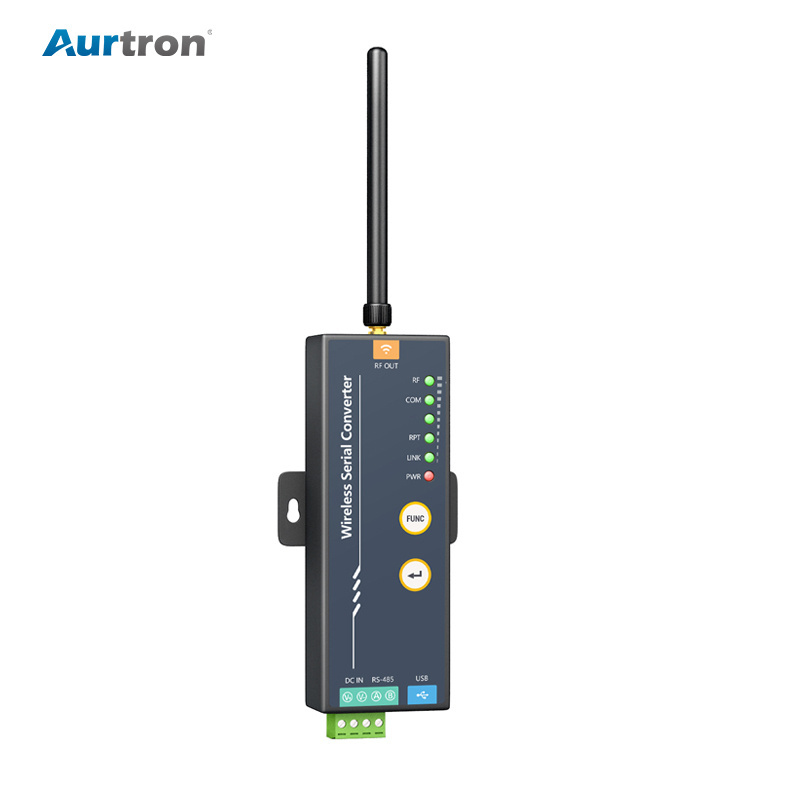 RS485 to LoRa Wireless Data Transmission Module Converter Point to Point Mode Aurtron CC10LD