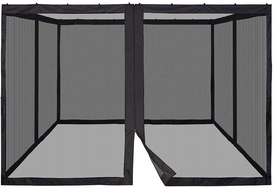 Outdoor Polyester Mesh Net Screen Large Hanging Netting Patio Umbrella Gazebo Mosquito Net