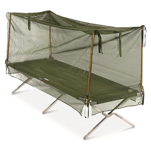 100% Polyester Outdoor Camping Portable Travel Mosquito Net Anti Insects Single Wide