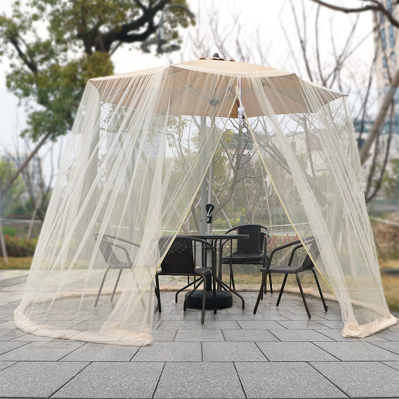 Outdoor sun umbrella tent canopy mosquito net anti mosquito breathable for fishing camping hiking