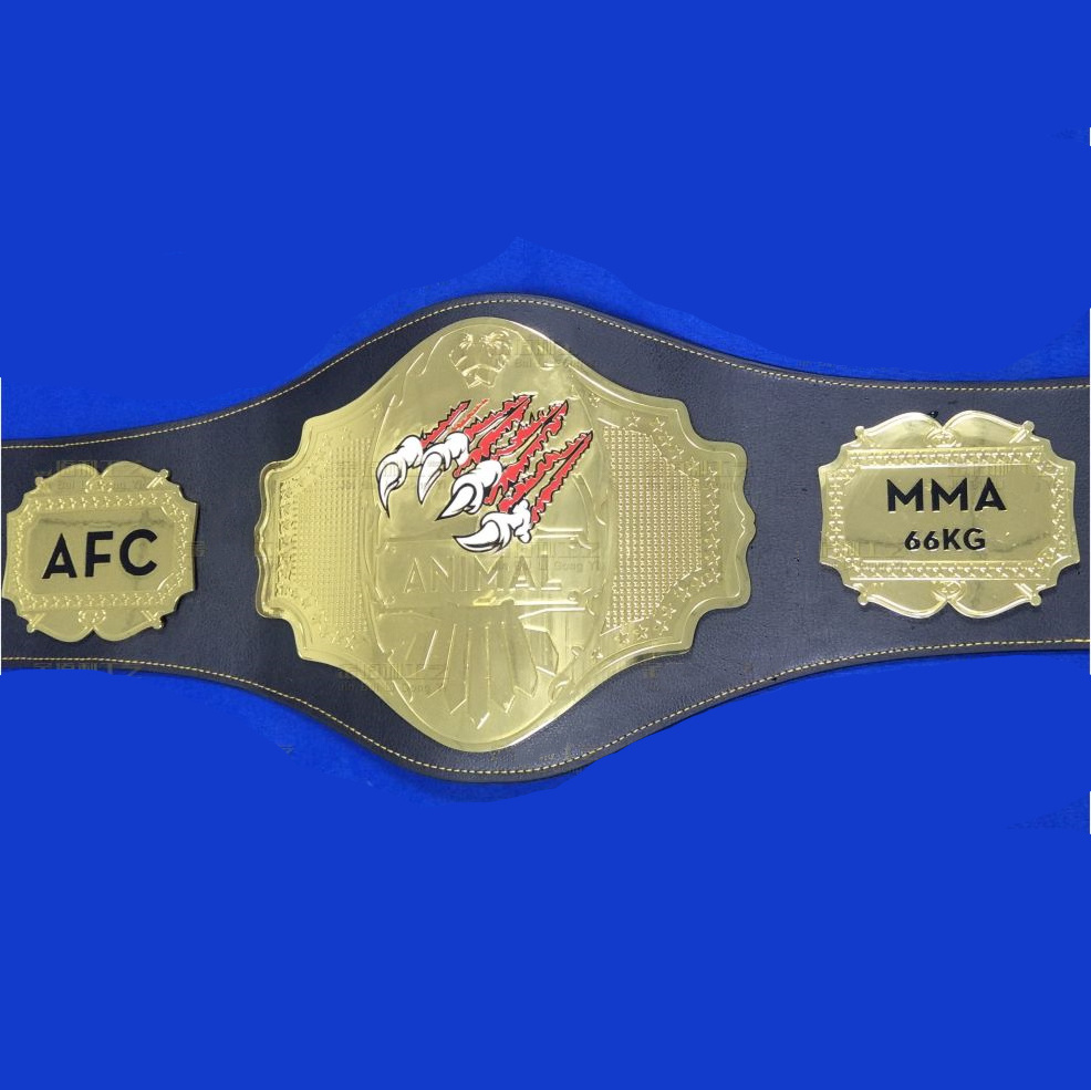 Custom Championship Belt WBC MMA Boxing Muay Thai Combat Taekwondo Champion Gold Belt