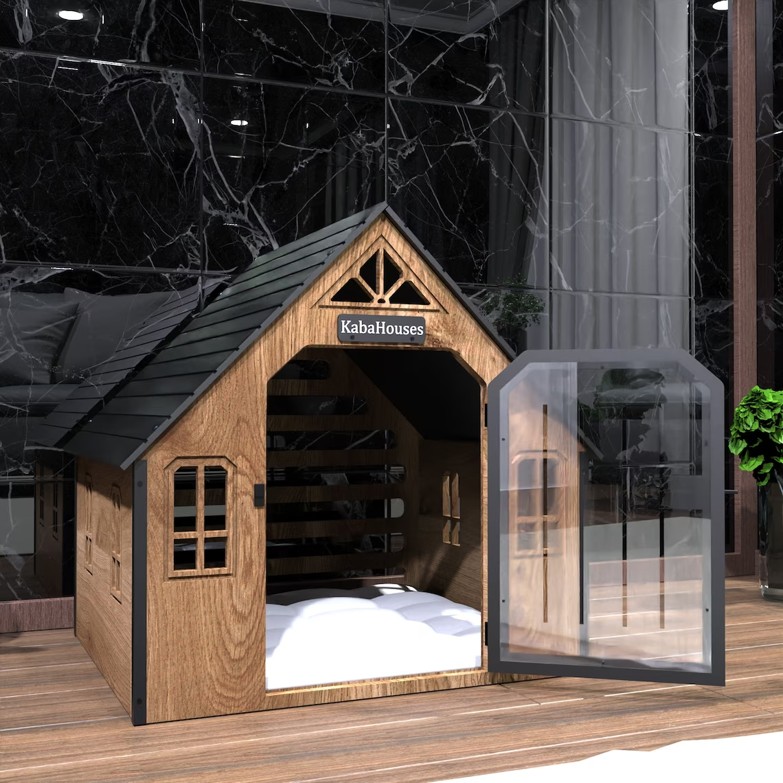 Farm Dog House Indoor Dog House Dog Crate Furniture