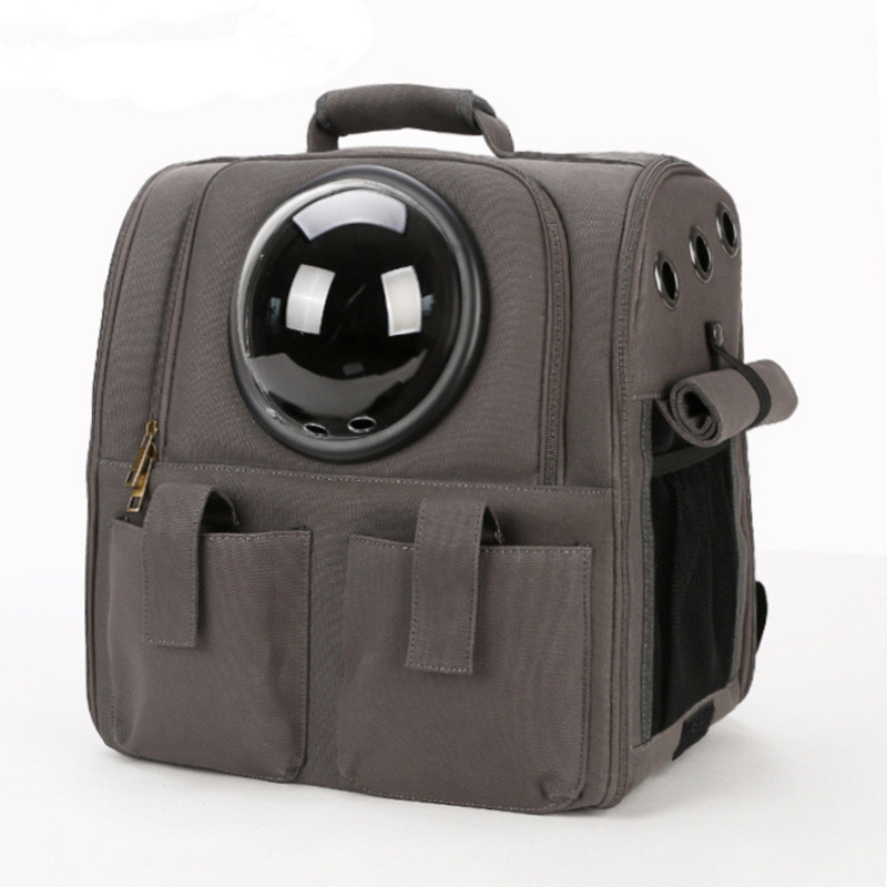 Pet Backpack Carrier for Cats Portable Pets Backpack Dog Travel Bag Space Capsule Breathable Pet Carrier Products Dual Pocket