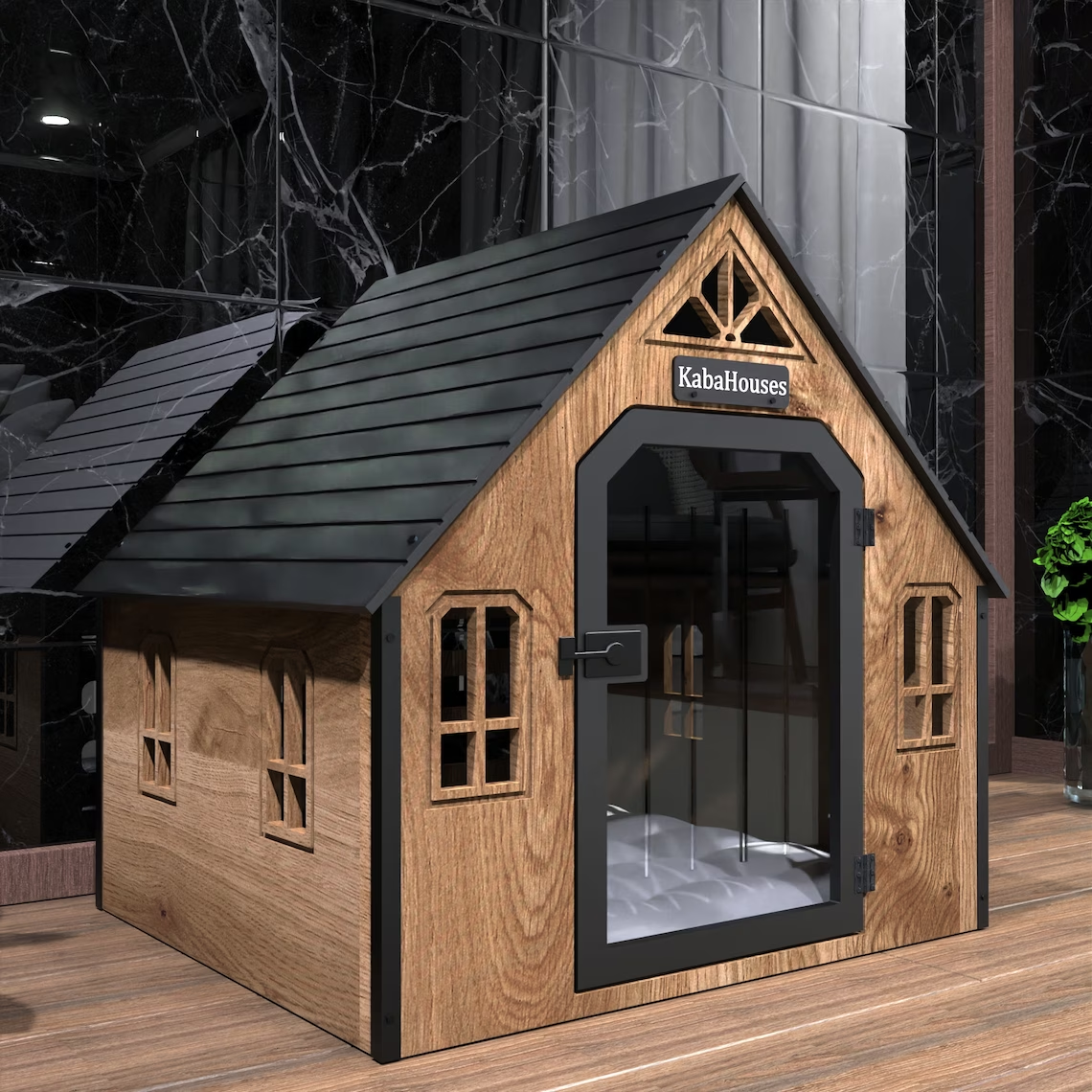 Farm Dog House Indoor Dog House Dog Crate Furniture