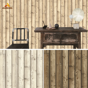 Modern Designs Interior Home Textured Wall Nature 3D Vintage Bamboo Pvc Wallpapers In China