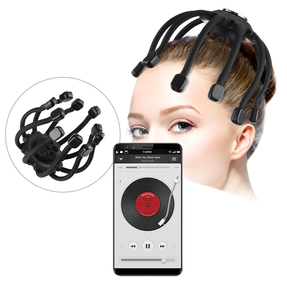 Intelligent Electric Head Relaxation Massager Octopus Scalp Massager